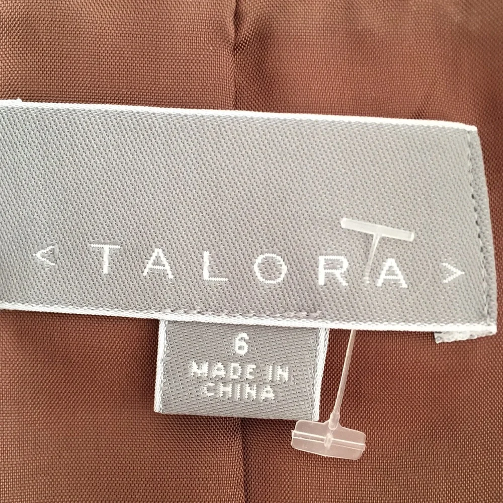 Vintage Talora brown wool silk cashmere blazer